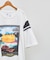 LAME LINE SHOULDER LAYARD DRESS