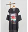 LAME LINE SHOULDER LAYARD DRESS