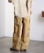 MILITARY WIDE LEG PANTS