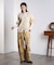 MILITARY WIDE LEG PANTS