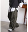 MILITARY WIDE LEG PANTS