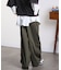 MILITARY WIDE LEG PANTS