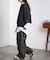MILITARY WIDE LEG PANTS
