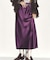 SATIN LONG SKIRT