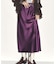 SATIN LONG SKIRT