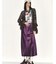SATIN LONG SKIRT