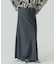 SATIN LONG SKIRT