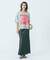 SATIN LONG SKIRT