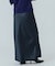 SATIN LONG SKIRT