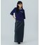 SATIN LONG SKIRT
