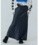 SATIN LONG SKIRT