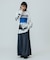 SATIN LONG SKIRT