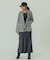 SATIN LONG SKIRT