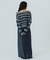 SATIN LONG SKIRT