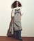 FLOWER PRINT CHECK CAMI DRESS