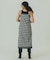 FLOWER PRINT CHECK CAMI DRESS