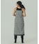 FLOWER PRINT CHECK CAMI DRESS