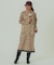 FLOWER PRINT CHECK CAMI DRESS