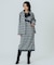 FLOWER PRINT CHECK CAMI DRESS