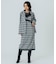 FLOWER PRINT CHECK CAMI DRESS