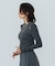LONG SLEEVE RIB TOP