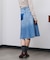 PANEL DENIM MINI SKIRT