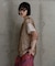 CHIGNON チュールワッシャーTシャツ