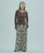 EMBROIDERY MESH PANTS