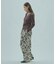 EMBROIDERY MESH PANTS