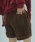 CORDUROY SHORT PANTS