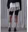 Knit biker pants