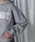 「NEW WAVE」ロゴ フーデッド スウェット