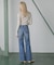FLARE DENIM PANTS