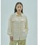 FRINGE DOBBY BIG SHIRT