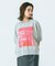 HALF SLEEVE GRAPHIC SWEAT