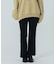 CUT FLARE PANTS