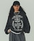 VOLUME SLEEVE PRINT SWEAT