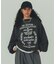 VOLUME SLEEVE PRINT SWEAT