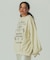 VOLUME SLEEVE PRINT SWEAT
