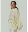 VOLUME SLEEVE PRINT SWEAT