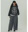 VOLUME SLEEVE PRINT SWEAT