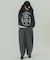 VOLUME SLEEVE PRINT SWEAT