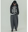 VOLUME SLEEVE PRINT SWEAT