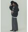 VOLUME SLEEVE PRINT SWEAT