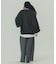 VOLUME SLEEVE PRINT SWEAT