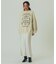 VOLUME SLEEVE PRINT SWEAT
