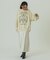 VOLUME SLEEVE PRINT SWEAT