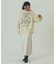 VOLUME SLEEVE PRINT SWEAT