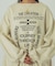 VOLUME SLEEVE PRINT SWEAT