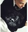 EMBROIDERY PRINT FRINGE SWEAT